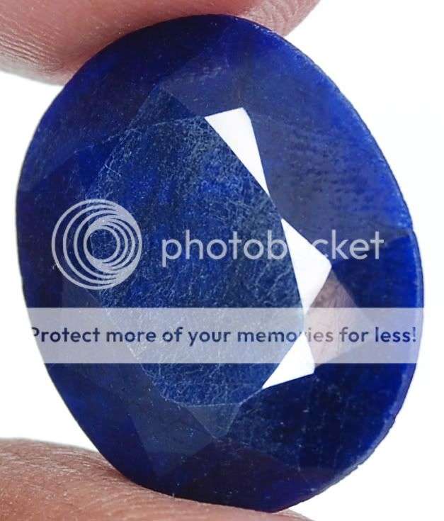 17.80cts India Blue Sapphire - 100% Natural Sapphire Corundum