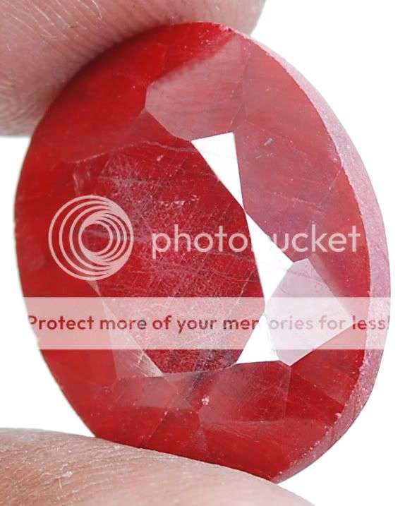 18.55cts  Africa Red Ruby Gemstone - 100% Natural Earth mined