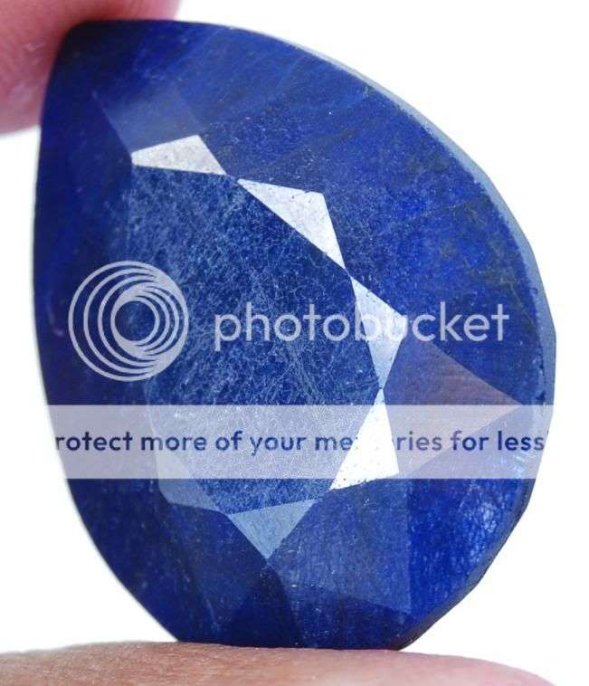 56.60cts Indian Blue Sapphire Gemstone - 100% Natural Sapphire Corundum