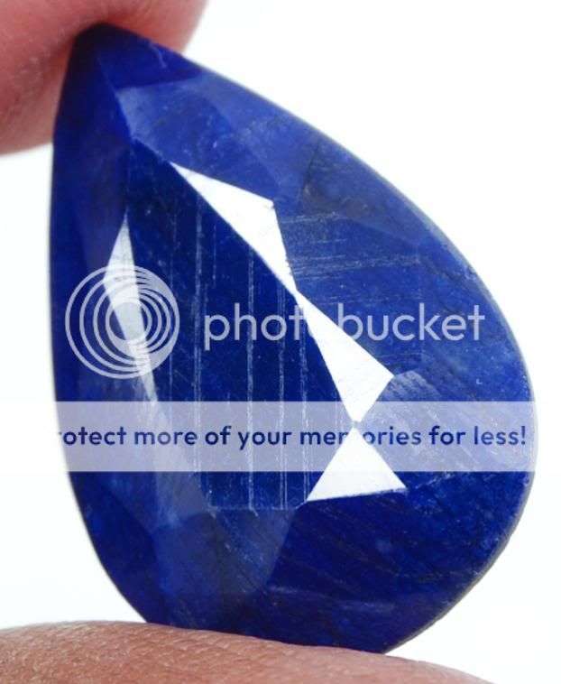 19.60cts Indian Blue Sapphire Gemstone - 100% Natural Sapphire Corundum