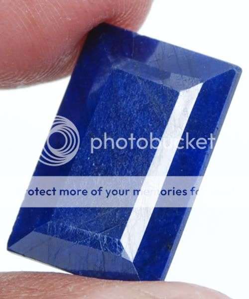 17.55cts Indian Blue Sapphire Gemstone - 100% Natural Sapphire Corundum