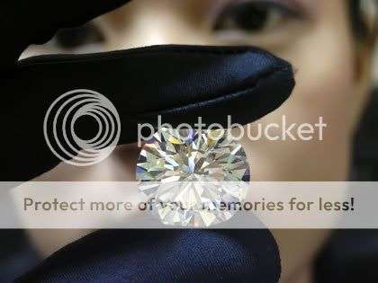 HUGE 6,5 Cts Round Lab Created Flawless Diamond Simulate - Russian!