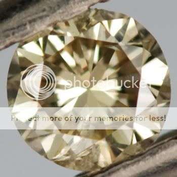 0.11 Cts Natural Untreated Champaigne Diamond - See all my items!