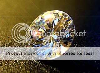 1.40 Ctw Round Brilliant 6mm Diamond simulant  - Lab Created Flawless Diamond
