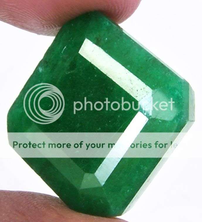 38.25cts Natural Huge Brazil Green Emerald Gemstone