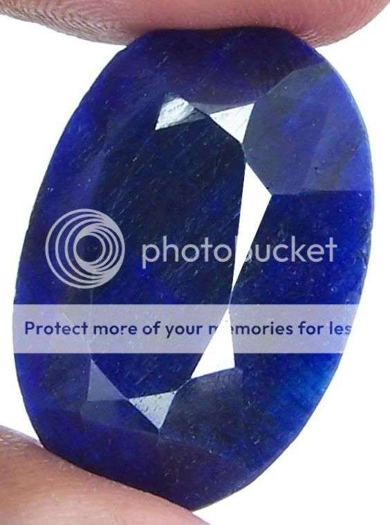 37.70cts Huge & Rare India Blue Sapphire Gemstone