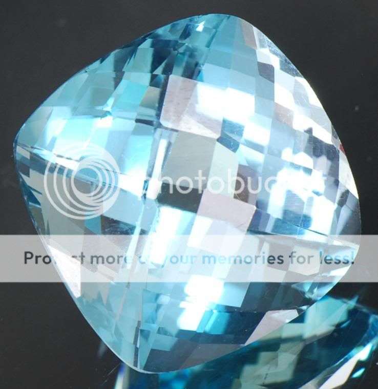 44.70cts Natural Huge Brazil Swiss Blue Topaz Gemstone