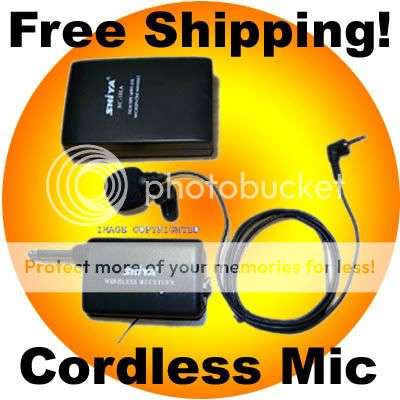 FREE DELIVERY IN SA!  CORDLESS/WIRELESS CLIP ON MIC