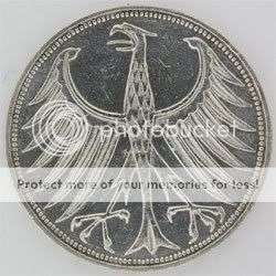 5 Deutsche Mark 1966