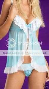 SEXY BABYDOLL LINGERIE + G-String