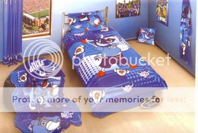 Blue Bulls Single Kiddies Duvet Set