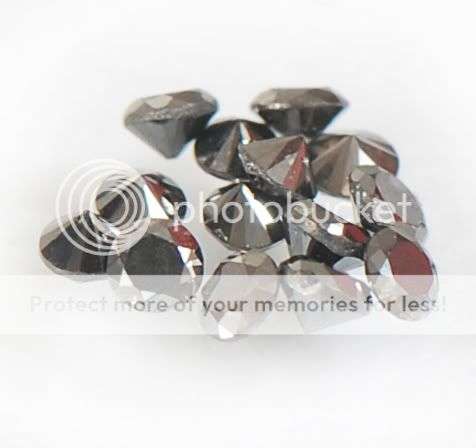 0.25 Ct Black Diamond Wholesale Lot for Jewellery Setting  -100% Natural Earth mined!