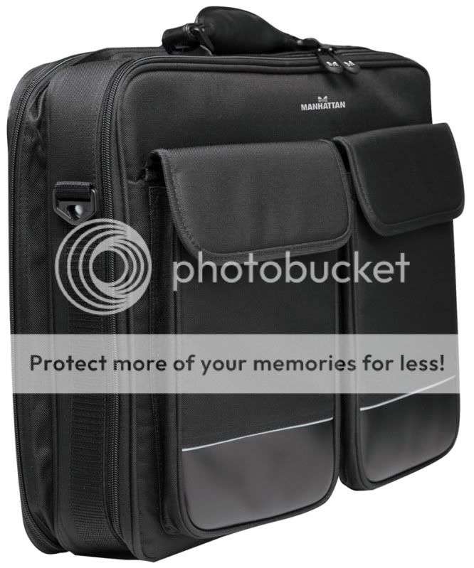 MANHATTAN *HIGH QUALITY* BIG APPLE 17.3" LAPTOP BREIFCASE (BRAND NEW)