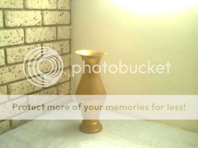 VERY LARGE BRASS VAUSE