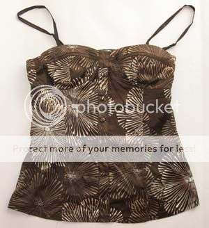 PRETTY PRINTED SATINY TOP!!!