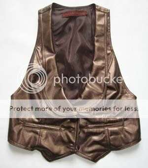 STUNNING bronze YDE(Urban tribe) waistcoat!!! NEW!!