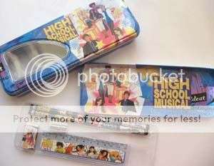 High School Musical Pencil Case Stationery Set! Perfect Gift!