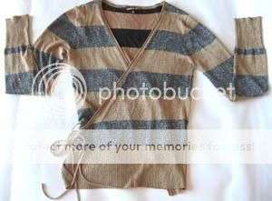 STUNNING SILVER AND GOLD SISSY BOY CROSS-OVER TOP!!