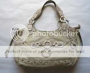 STUNNING BEIGE AUTHENTIC GUESS HANDBAG!!!