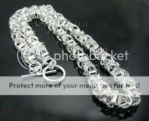 STUNNING 925 STERLING SILVER TOGGLE CLASP CHAIN!!