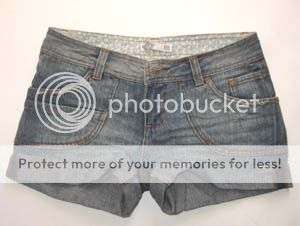 FUNKY LIGHT-BLUE DENIM SHORTS!!