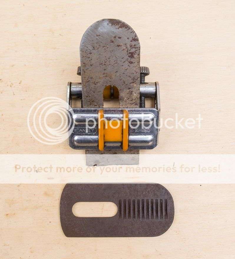 Stanley Chisel & Plane Sharpening Hone Guide + Stanley Plane Blade