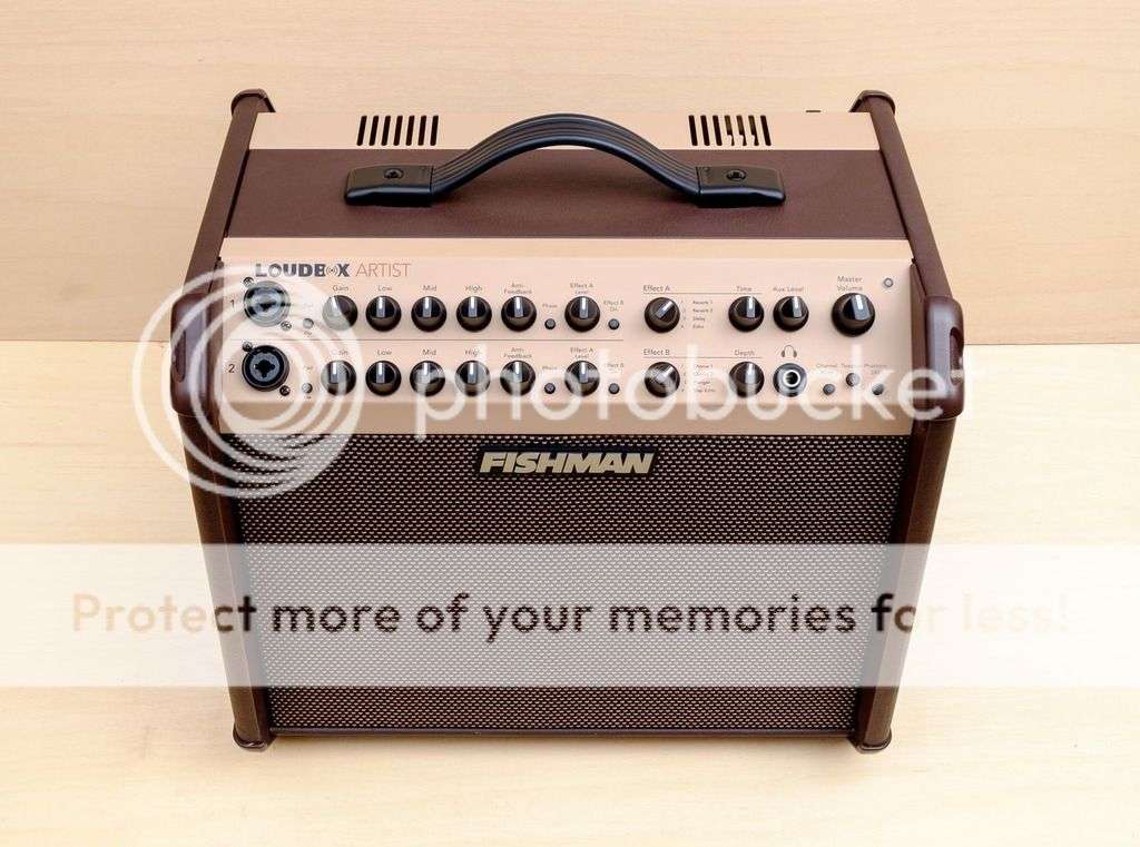 Fishman Loudbox Artist Acoustic Guitar Amplifier PRO-LBX-EX6 PRO-LBX-600 Taylor Martin Fender Gibson