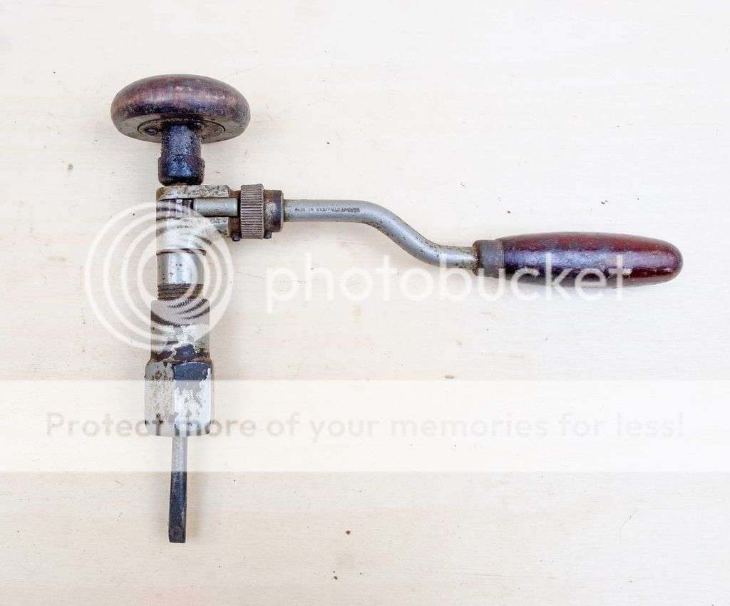 Vintage Old Drill or Screwdriver Brace ** MADE IN SHEFFIELD ENGLAND**