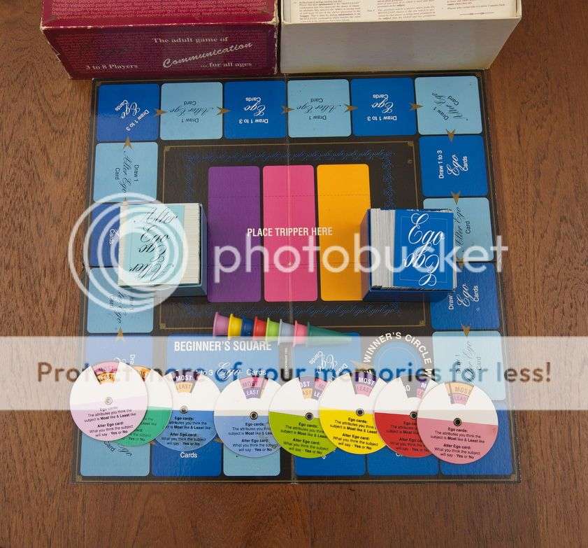 EGO - The Adult Game of Communication  **BOARD GAME 3-6 Players**