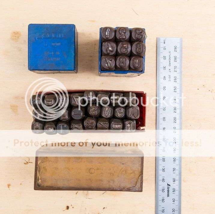 *JOB LOT* - Various Tools Letter/Number Stamps, Measuring Tools etc