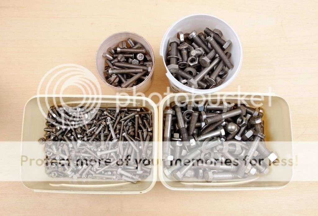 Various Stainless Steel Bolts/Machine Screws/Nuts - 11kg