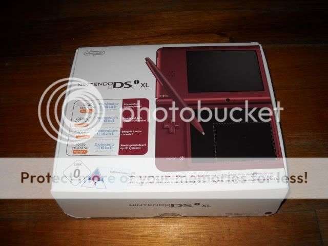 Nintendo DSi XL Burgundy