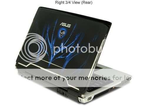 **CRAZY R1** ASUS G50vt-X1 Gaming Laptop 9800gt