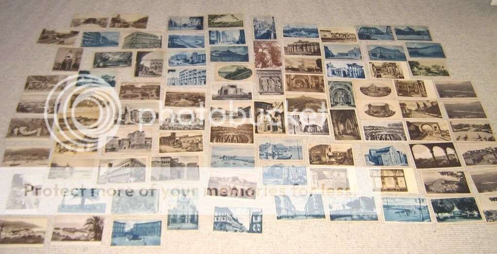 90 OLD Postcards. 90% from Italy. Rome Pompei Perugia Naples Bari Rimini. A few images from Madeira
