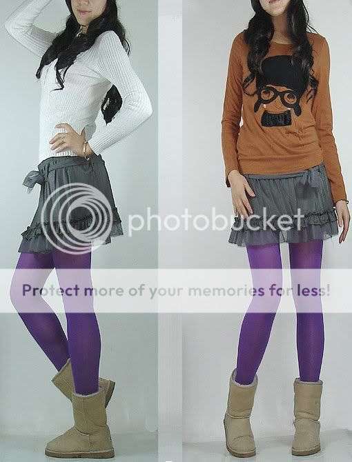 Purple Tights 120 D - free postage