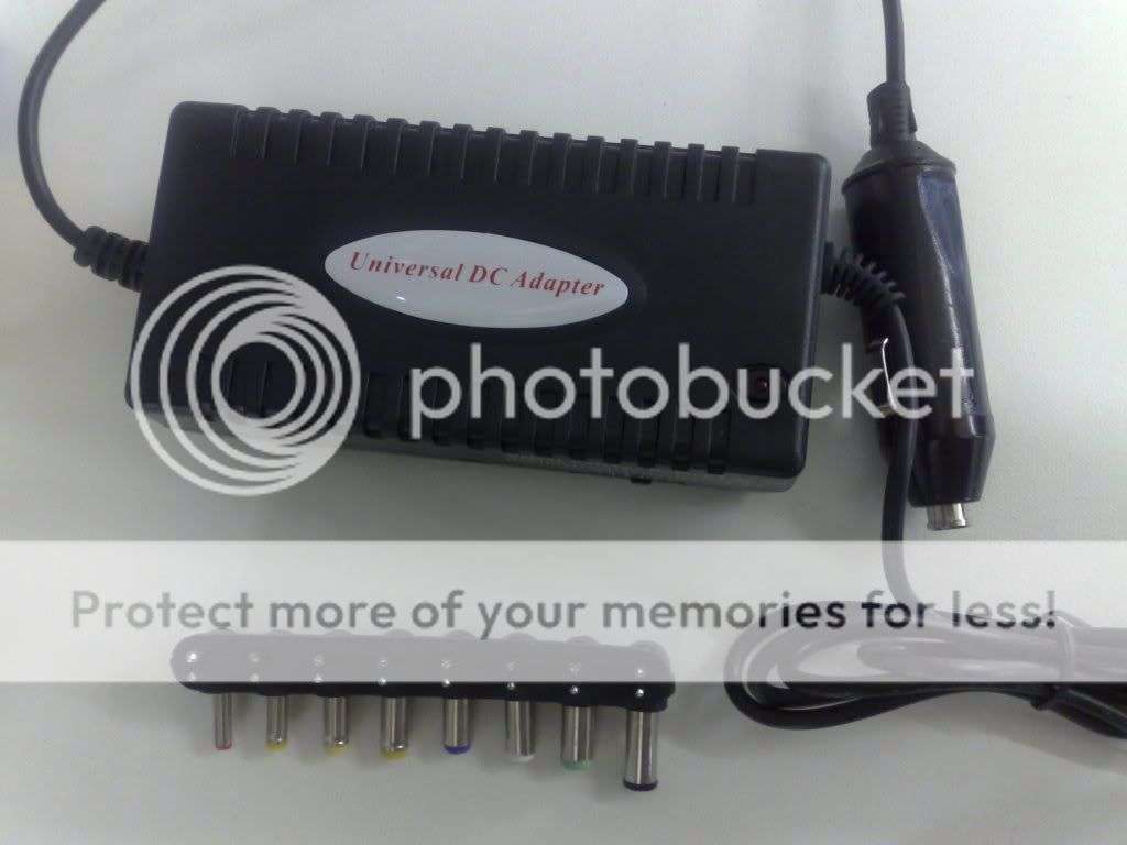 UNIVERSAL NOTEBOOK LAPTOP CHARGER FOR CAR !!! NEW