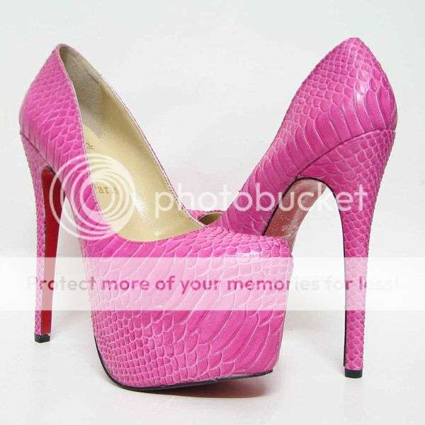 Vogue Elegant Office Lady Women Pink Sheepskin High-Heeled Shoes Size 2--7