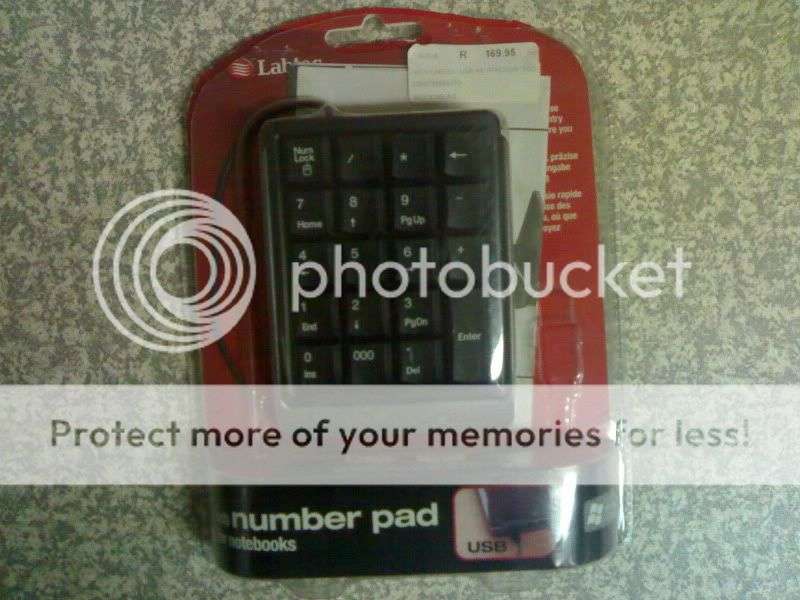 USB NUMPAD - Ideal for laptops