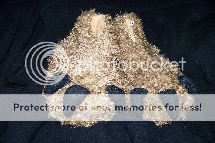 Paw slippers for kids.... Limited sizes