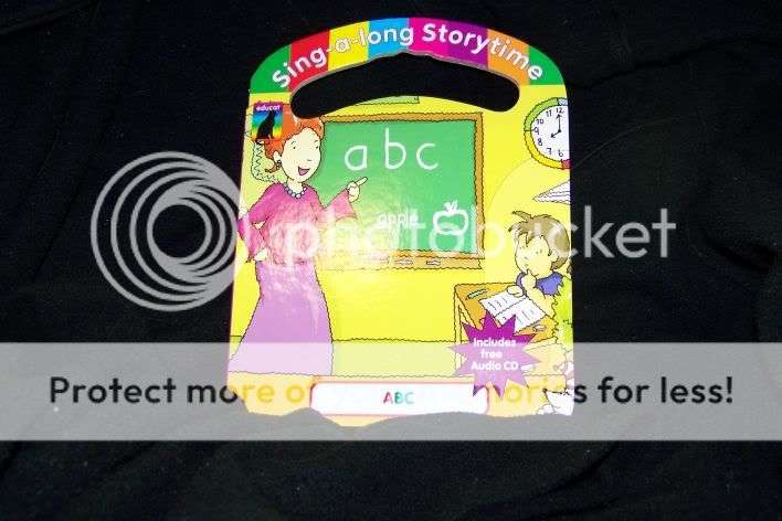 Sing a long storytime 5 books- cds included