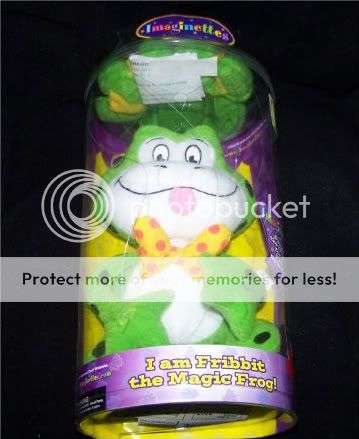 Imaginettes - puppet - with sound- Fribbit the magic frog