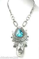 STUNNING TIBETAN TURQUOISE NECKLACE