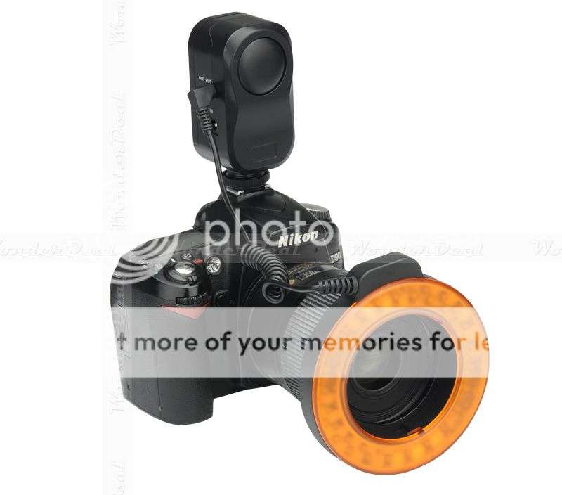 WANSEN W48 Camera Ring LED Light - Universal, 48 LEDs, 5500K To 6500K Color Temperature Range