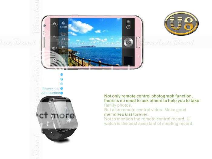 U8 Smart Watch | Black