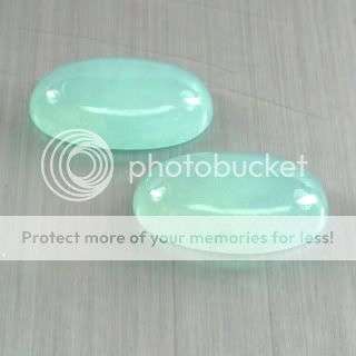 10.84Ct Perfect Pair Baby Blue Oval Moonstone Gemstones - SHIPPED FROM WITHIN SA!!