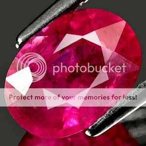 RUBY **1.00Ct.**(1 Piece)**100% Natural Round Cut Blood Red Ruby Gemstone Pair - Exact Photos!