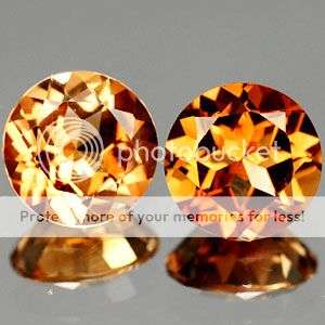 4.51Cts. PERFECT PAIR Top Imperial Orange Topaz Gemstone Pair - SHIPPED FROM WITHIN SA!!