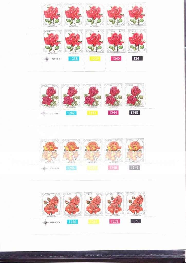 South Africa - Strips and Blocks in a lever arch file - Mainly Control Blocks - Complete Sets