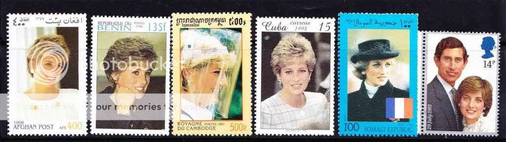 Various Countries - Princess Diana