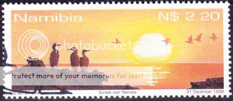 Namibia - 1999 Millenium Sunset Used